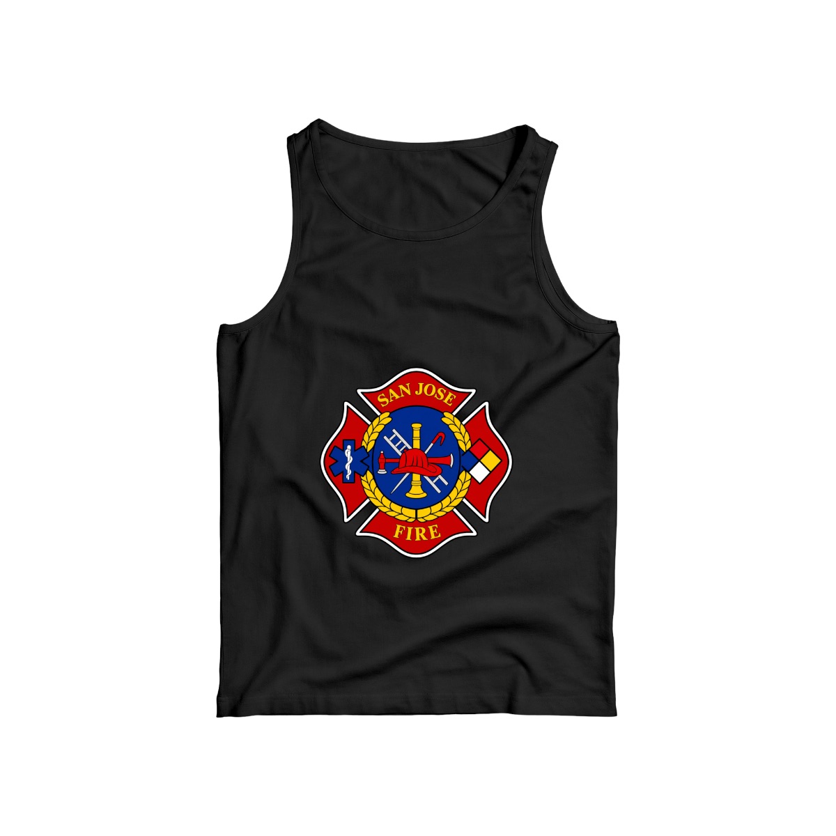 Official San Jose Fire Department Logo T-Shirt | SJFD First Responders Apparel