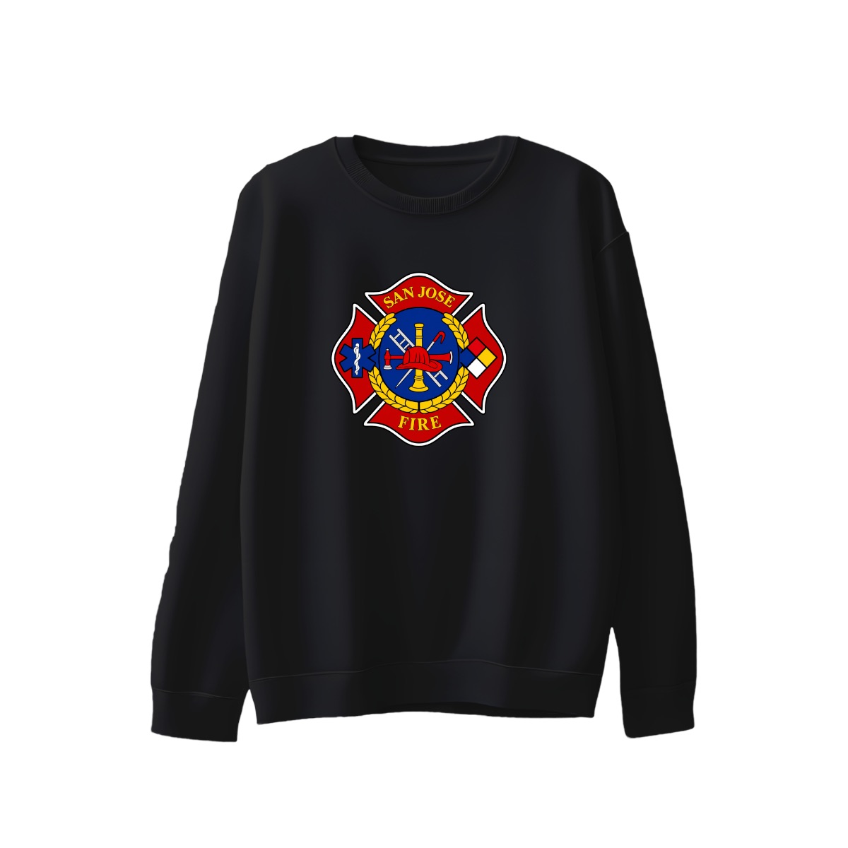 Official San Jose Fire Department Logo T-Shirt | SJFD First Responders Apparel