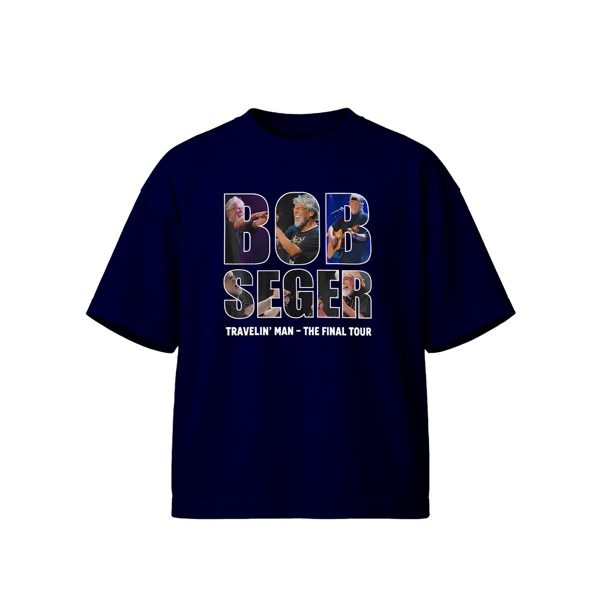 Vintage Bob Seger Travelin' Man Final Tour T-Shirt | Classic Rock Concert Merch