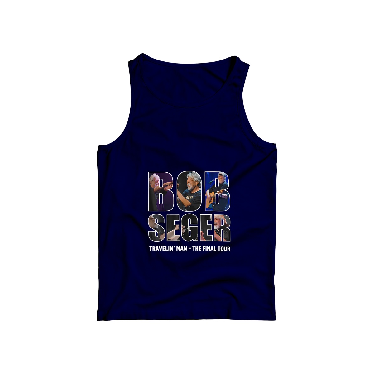 Vintage Bob Seger Travelin' Man Final Tour T-Shirt | Classic Rock Concert Merch