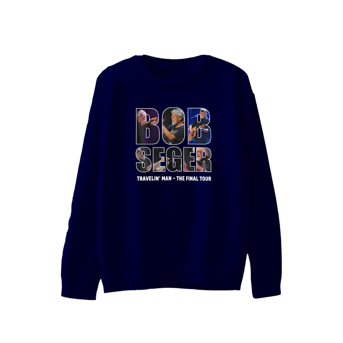 Vintage Bob Seger Travelin' Man Final Tour T-Shirt | Classic Rock Concert Merch