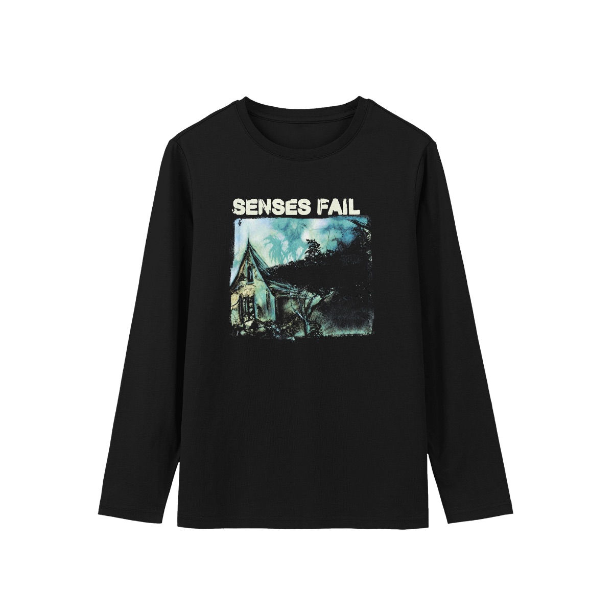 Senses Fail Band Graphic T-Shirt | Emo Post-Hardcore Music Album Tee