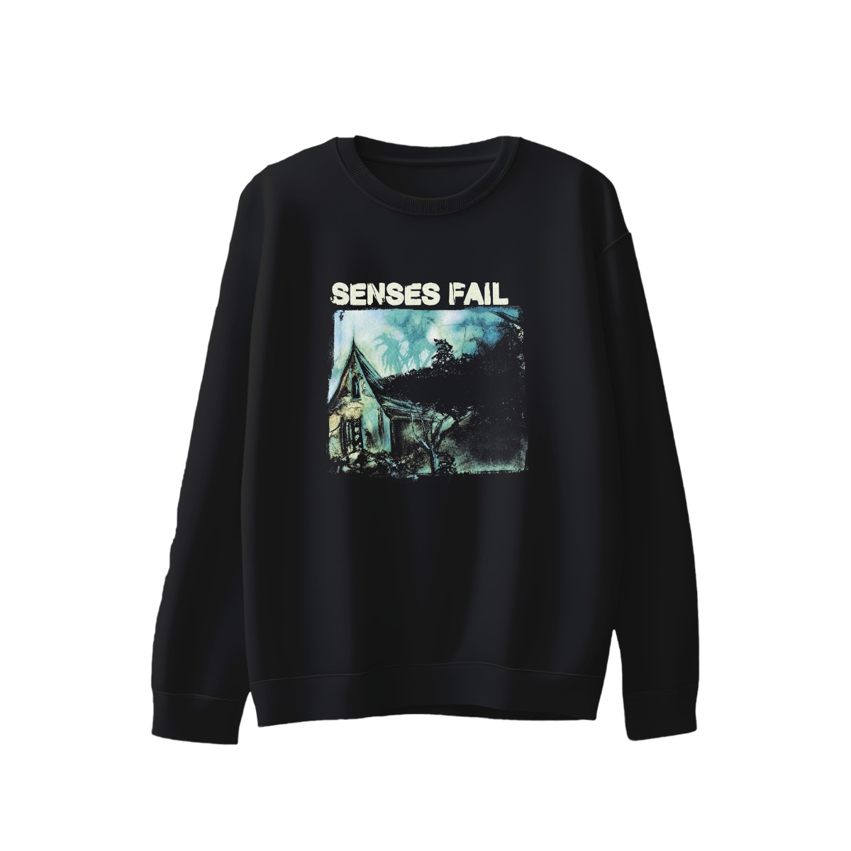 Senses Fail Band Graphic T-Shirt | Emo Post-Hardcore Music Album Tee