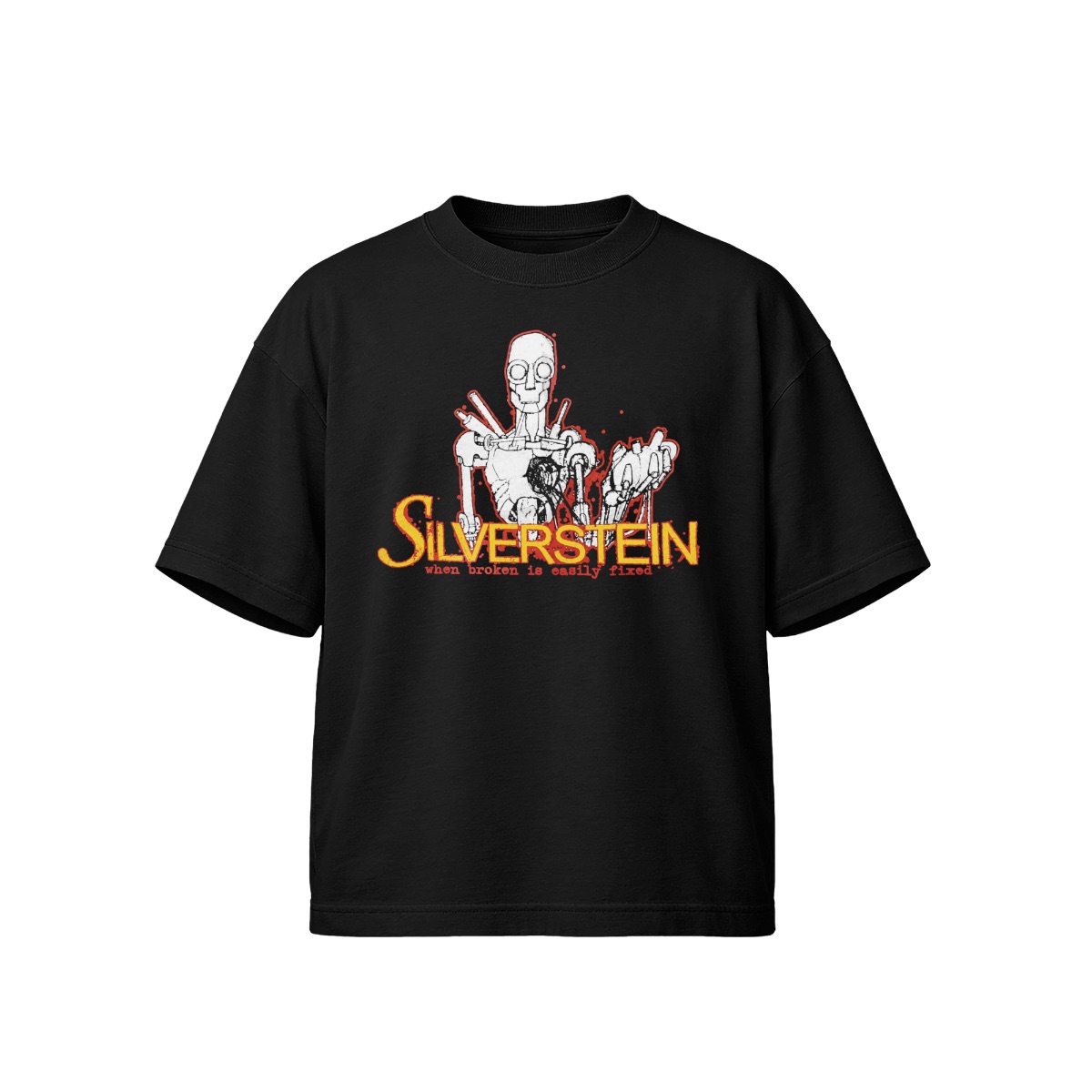 Silverstein When Broken Is Easily Fixed T-Shirt | Post-Hardcore Band Graphic Tee