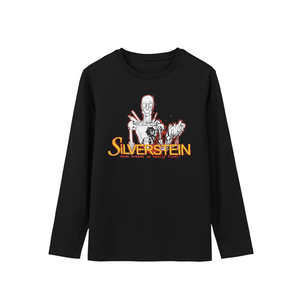Silverstein When Broken Is Easily Fixed T-Shirt | Post-Hardcore Band Graphic Tee