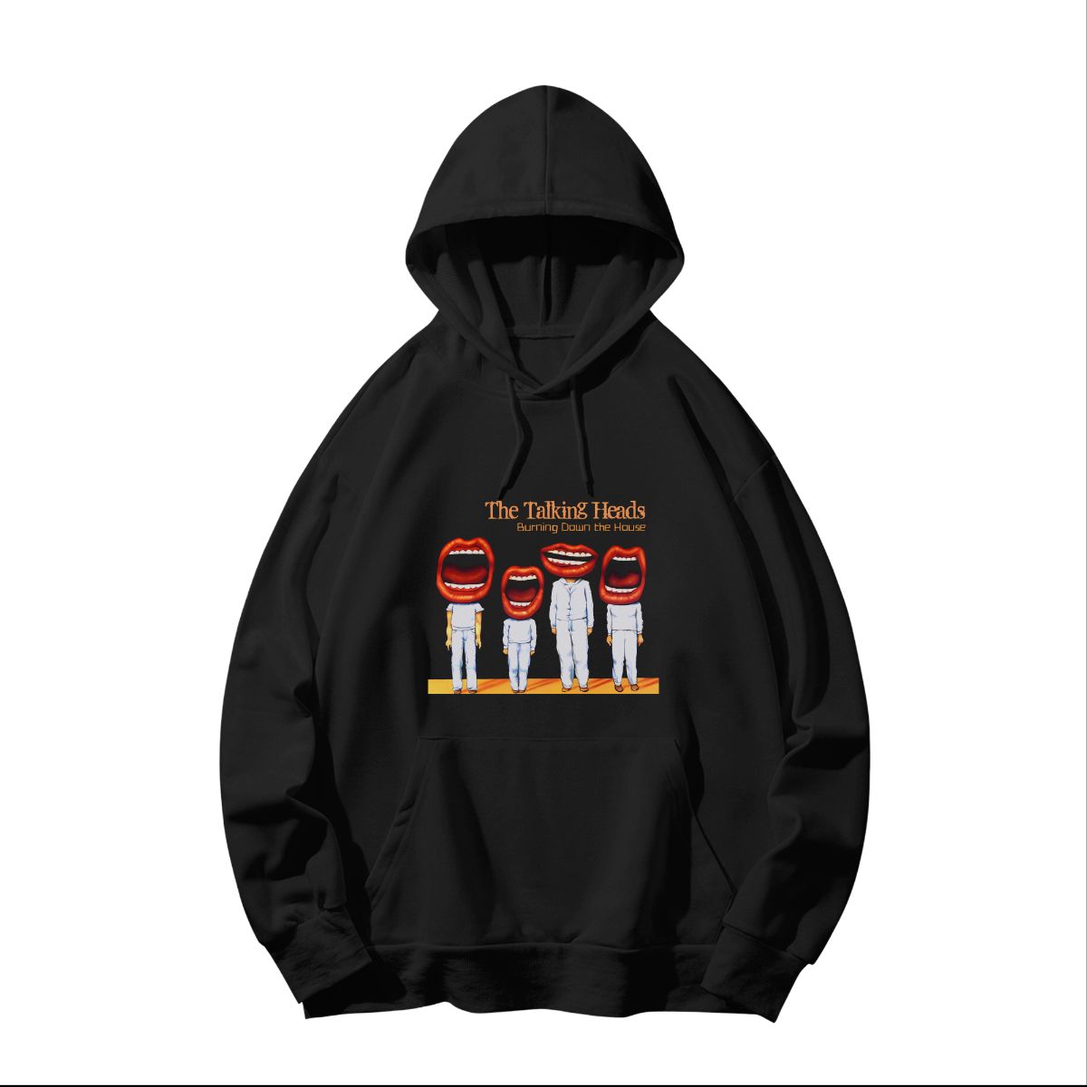 Talking Heads Burning Down The House T-Shirt | Vintage New Wave Rock Tee - Tank Top - Black