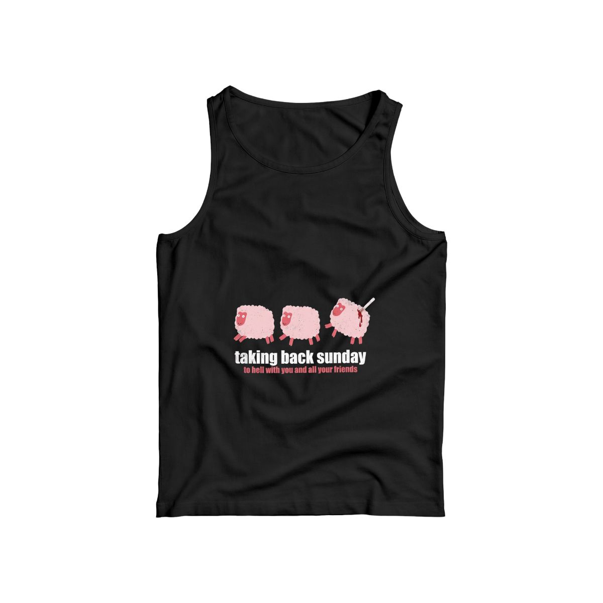 Taking Back Sunday Sheep T-Shirt | Alternative Emo Rock Band Tee