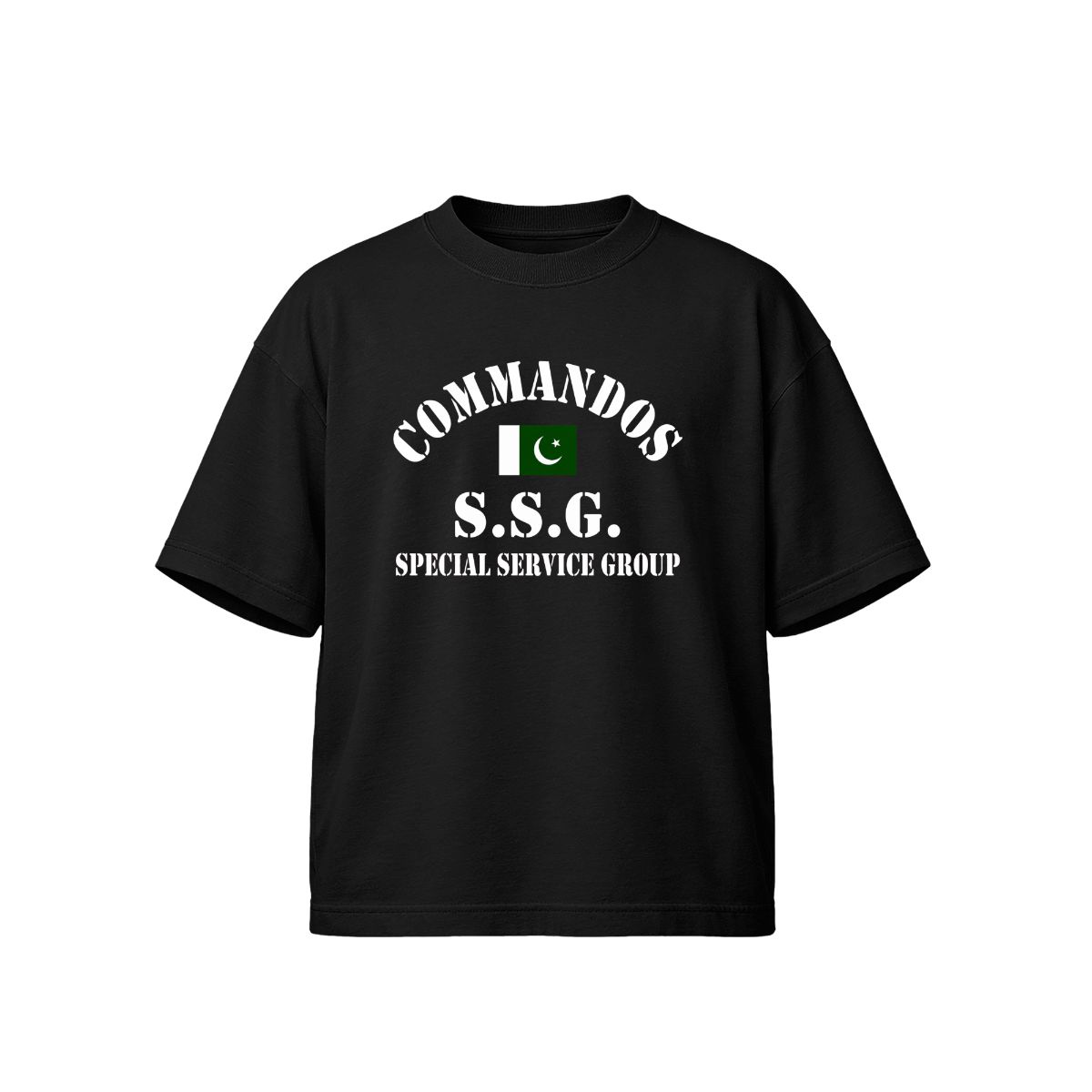 Pakistan SSG Commandos Special Forces T-Shirt | Military Back Print Tee