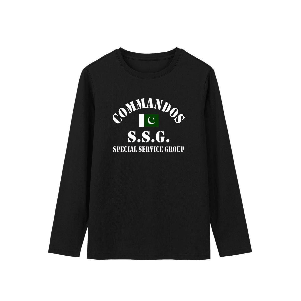 Pakistan SSG Commandos Special Forces T-Shirt | Military Back Print Tee