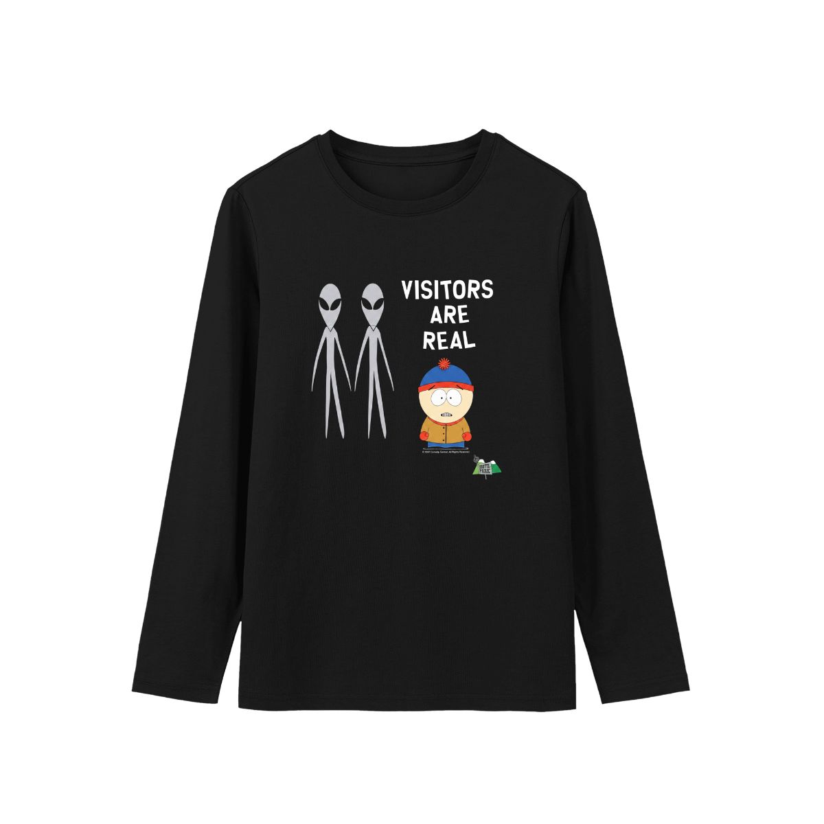 South Park Visitors Are Real Alien T-Shirt | Funny Cartoons Fan Tee