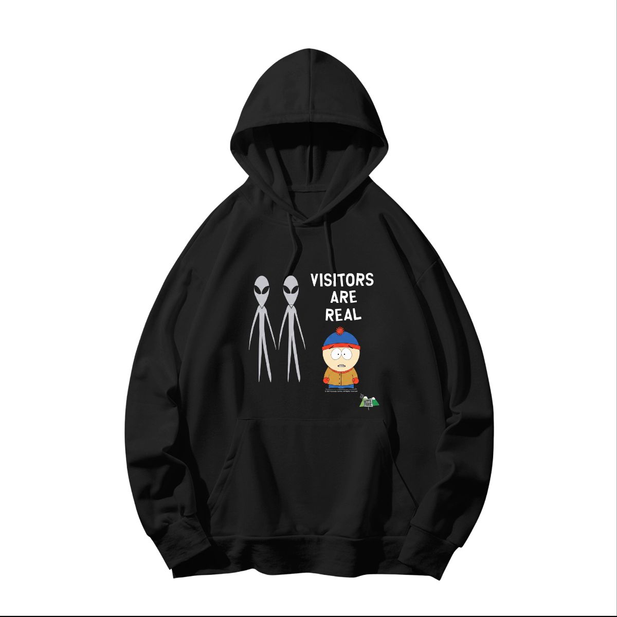 South Park Visitors Are Real Alien T-Shirt | Funny Cartoons Fan Tee