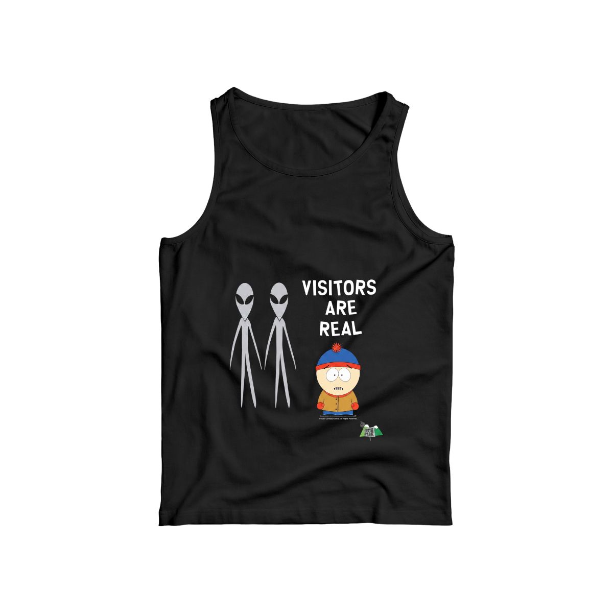 South Park Visitors Are Real Alien T-Shirt | Funny Cartoons Fan Tee