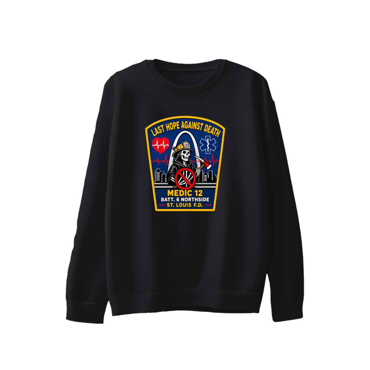 St Louis Fire Department Medic 12 T-Shirt | Paramedic First Responder Tee