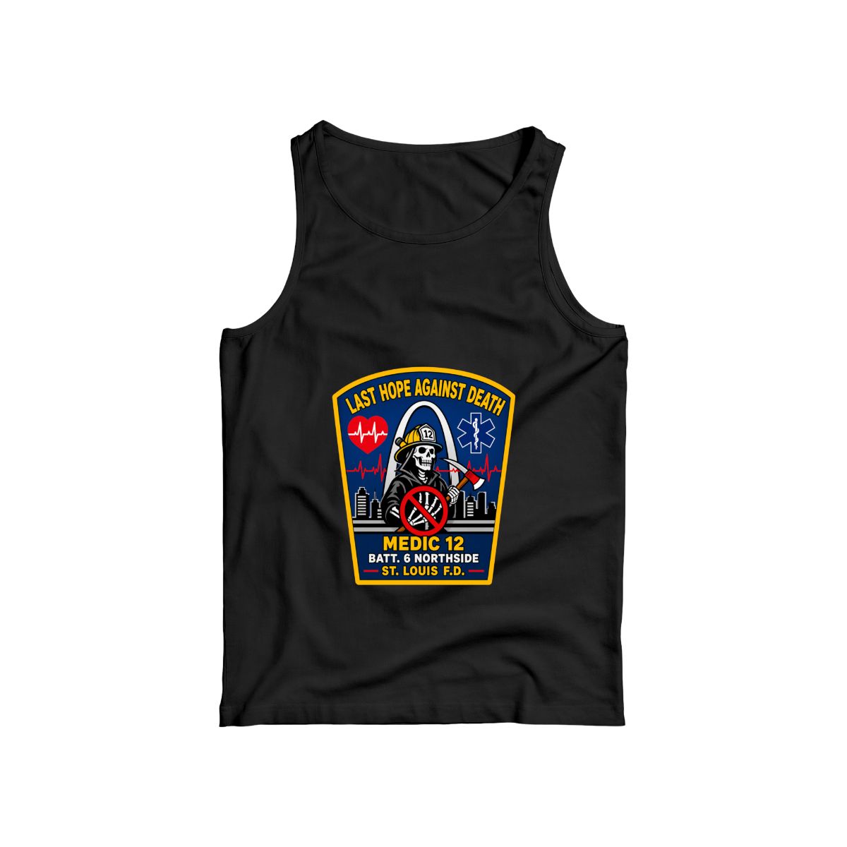 St Louis Fire Department Medic 12 T-Shirt | Paramedic First Responder Tee