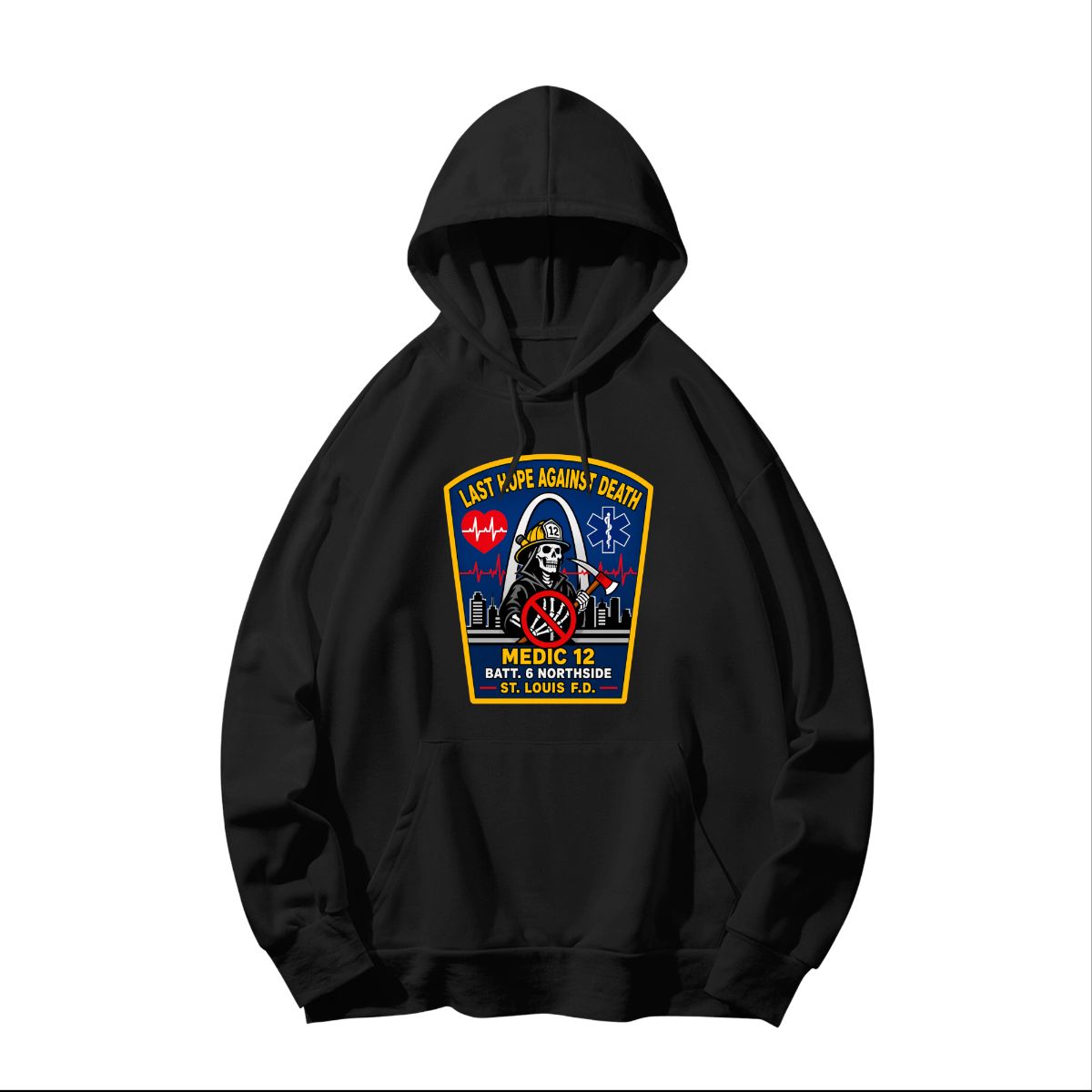 St Louis Fire Department Medic 12 T-Shirt | Paramedic First Responder Tee