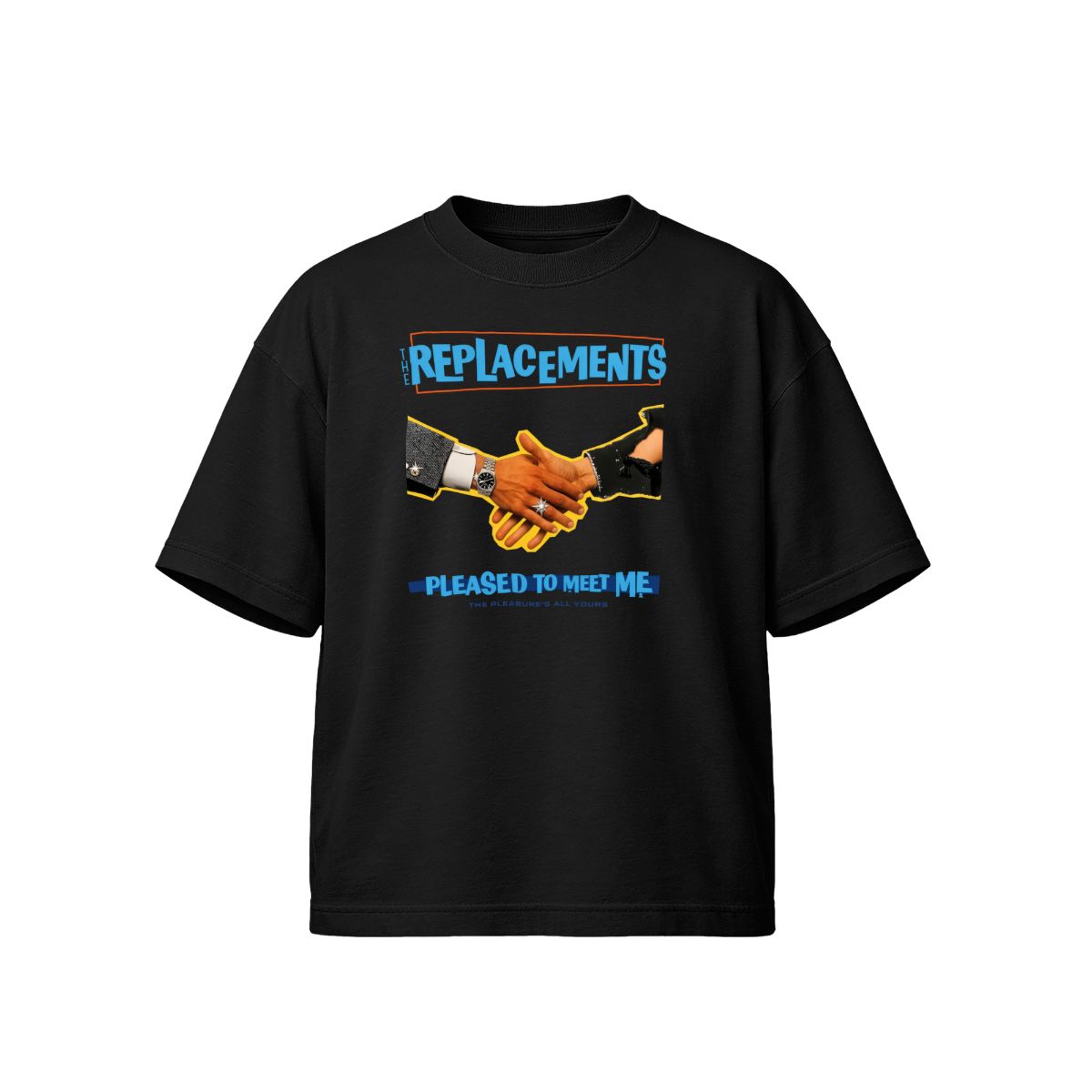 The Replacements Pleased To Meet Me T-Shirt | Alt-Rock Post-Punk Graphic Tee