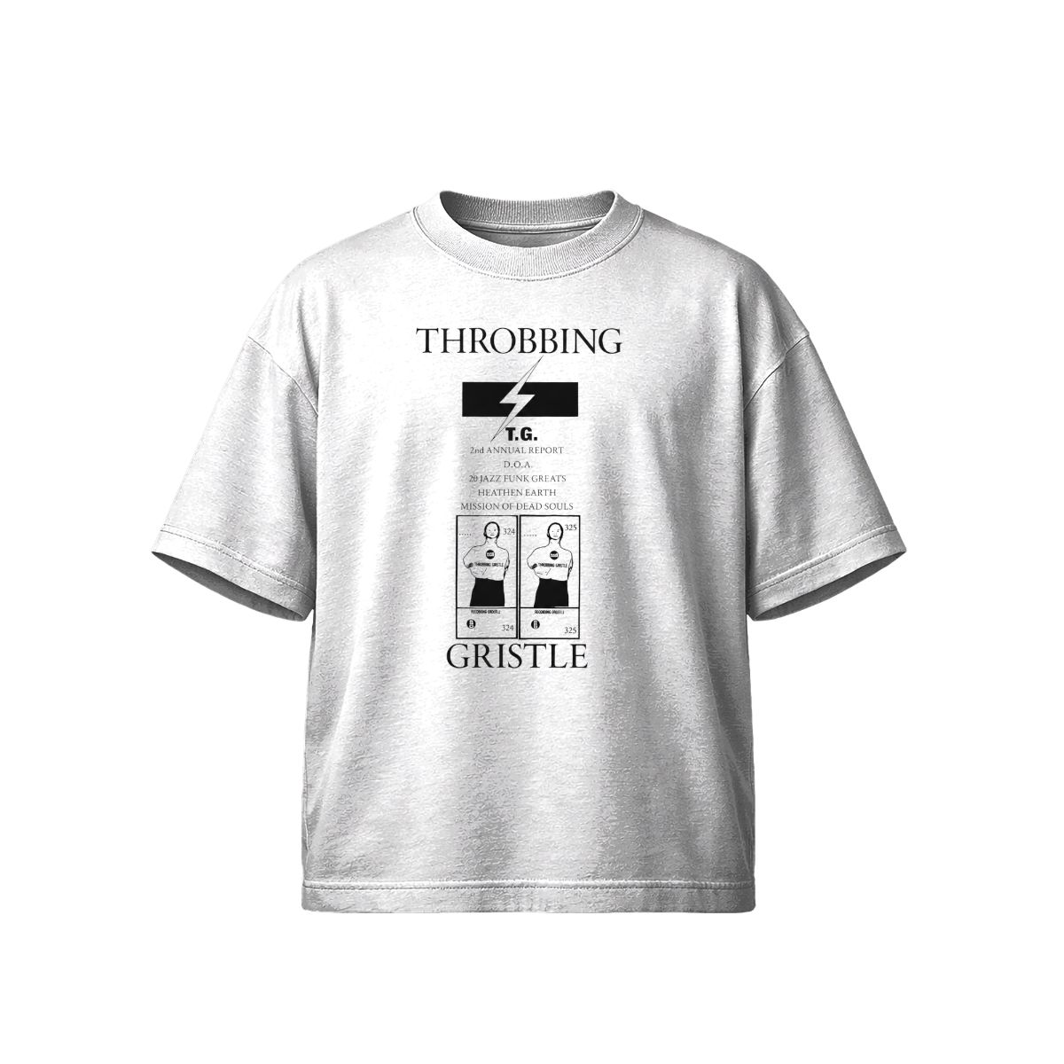 Throbbing Gristle Vintage T-Shirt | Industrial Noise Experimental Band Tee