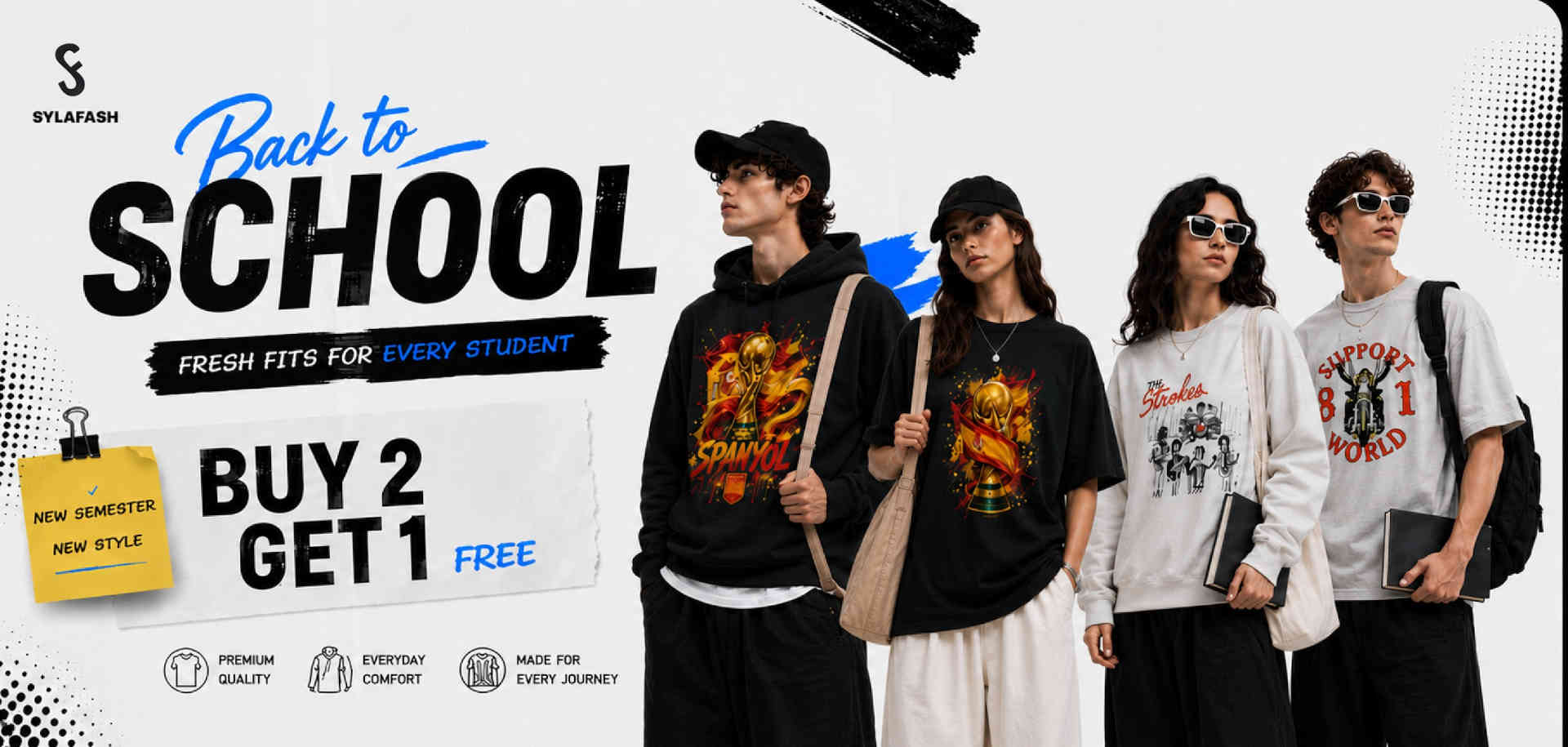 Back to School - Buy 2 Get 1 Free
